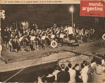oser concierto al aire libre 1956